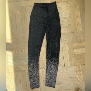 Beyond Yoga Alloy Ombre Metallic High-Rise Leggings